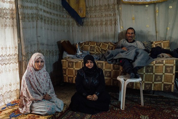 Familjen Nagrash svårt drabbad av kriget i Syrien.