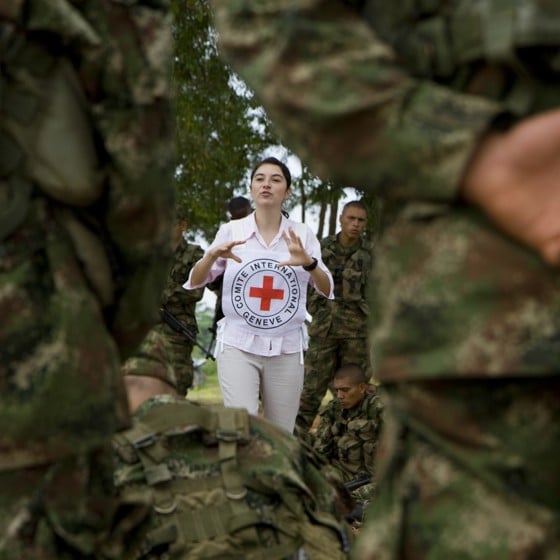 ICRC utbildar i krigets lagar i Colombia.