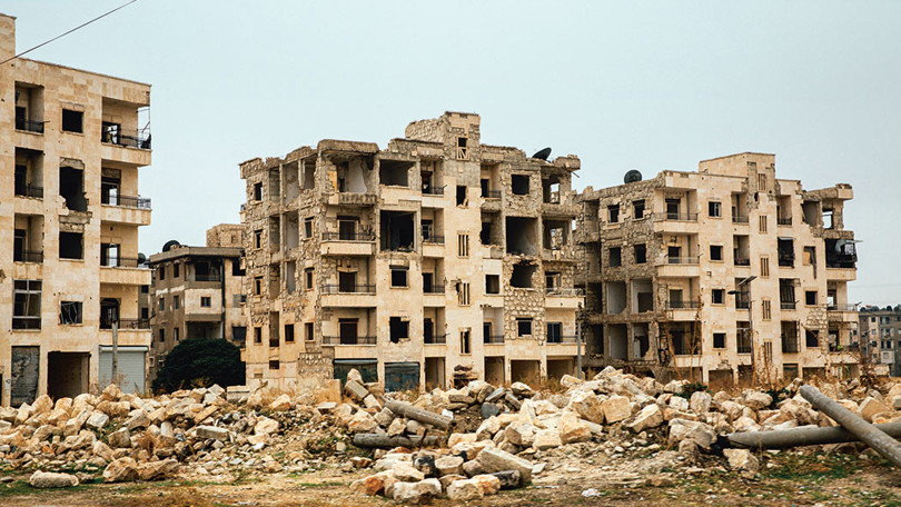 Ruiner. Syrien