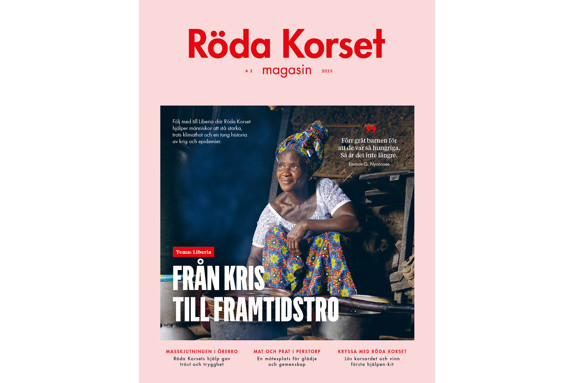 Omslaget till Röda Korset Magasin