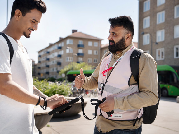 Värvare Röda Korset.