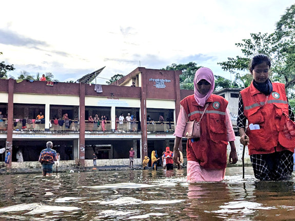 Översvämning Bangladesh
