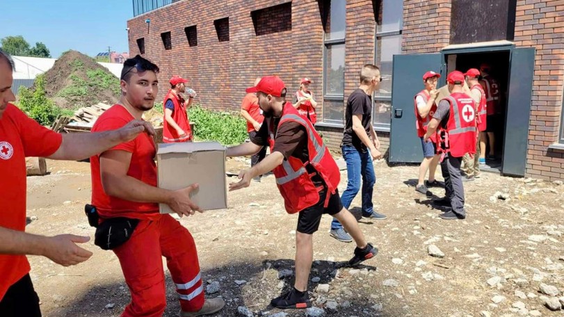 Efter stridigheter i Odessa, i sydöstra Ukraina, är vår volontärer snabbt på plats för att hjälpa. Drabbade får nödhjälp i form av bland annat mat och hygienartiklar.