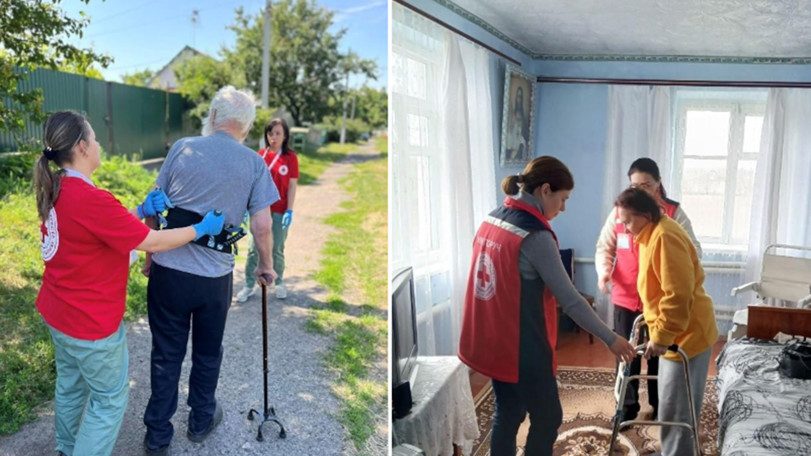 Våra mobila rehabiliteringsenheter har genomfört över 400 hembaserade rehabiliteringssessioner i Poltava-regionen och över 300 sessioner i Chmelnytskyj-regionen