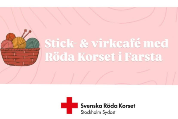 Stick- o virkcafeé i Farsta