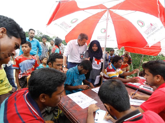 Familjeåterföreningscenter i Bangladesh