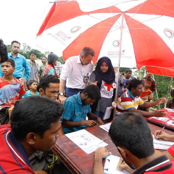 Familjeåterföreningscenter i Bangladesh