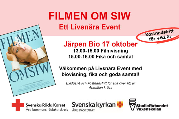Filmen om Siw - ett Livsnära event för dig över 62 år
