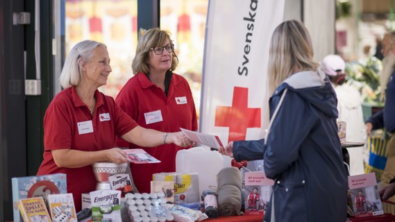 Beredskapsveckan med Röda Korset i Nynäshamn