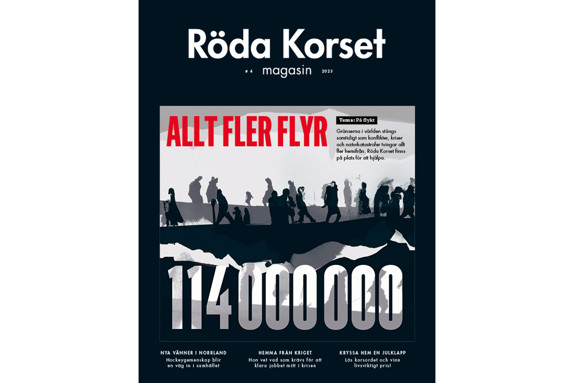 Omslaget till Röda Korset Magasin