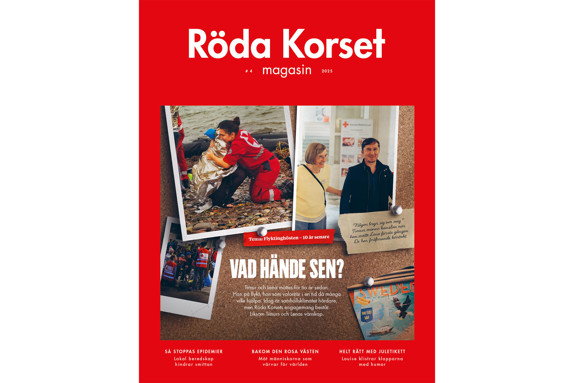 Omslaget till Röda Korset Magasin