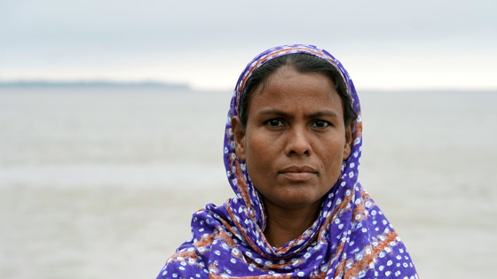 Musammad Kajuli från byn Shashariabari i norra Bangladesh.