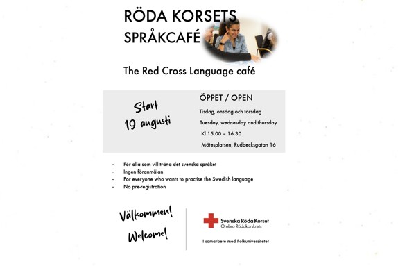 Språkcafé Rudbecksgatan 16, Örebro