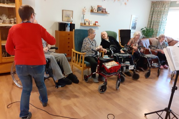 Musikbesök på Gudarpsgården