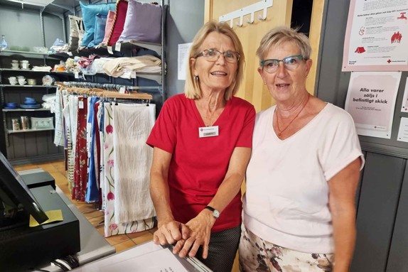 Lisbeth Lindén och Marianne Wennström