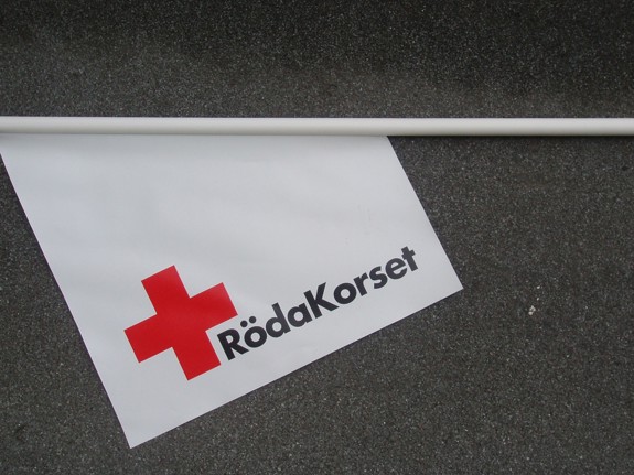 Flagga Redcross