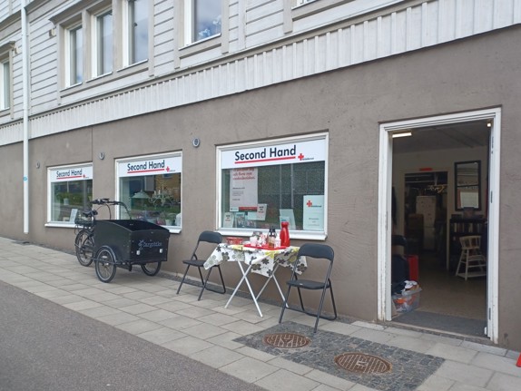 Entré till butiken