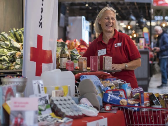Beredskapsveckan med Röda Korset.