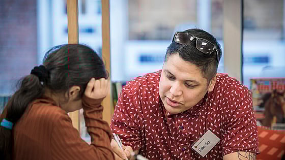 Läxhjälp som volontärarbete i Bredäng