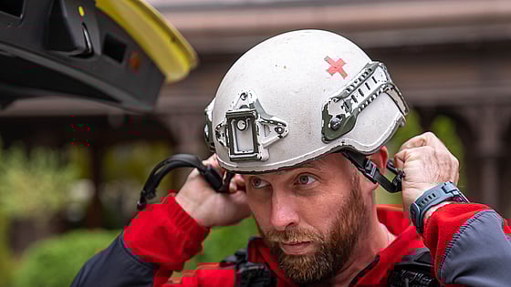 Lavr på Röda Korset i Ukraina.