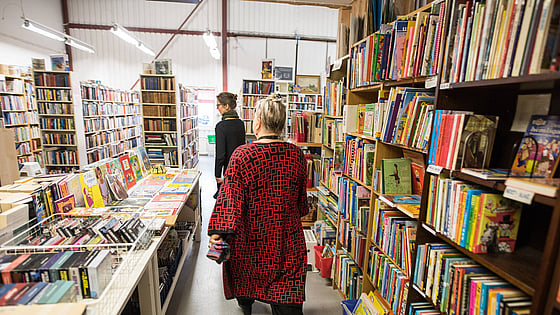 Second hand-butik i Kungsbacka