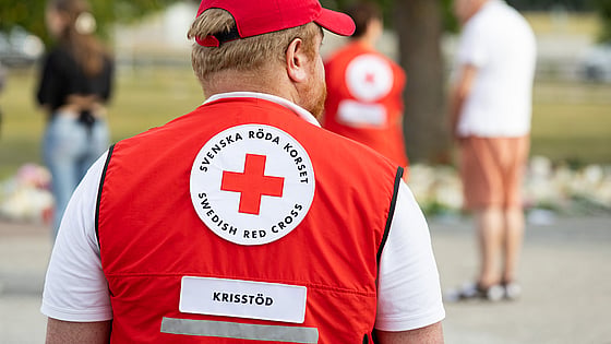 Krisstöd Röda Korset.