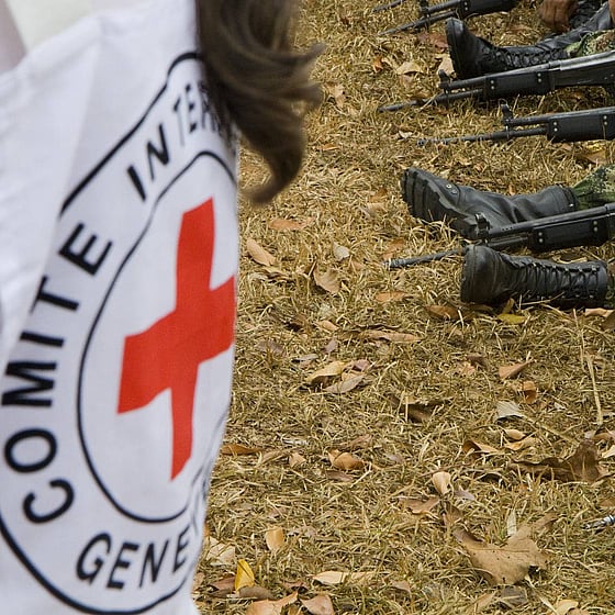 Röda Korset utbildar i krigets lagar