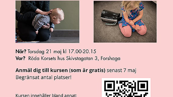 Första hjälpen HLR barn 1-18 år 21 maj 2026