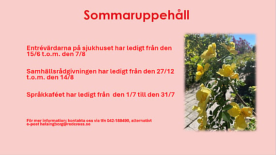 Sommaruppehåll