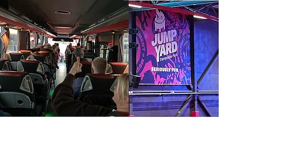 Tjustbygdens rödakorskrets bjöd familjer( med barn som har extra behov av stöd ) till en resa för upplevelse.  