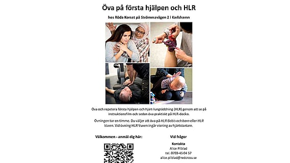Första Hjälpen och HLR i Karlshamn