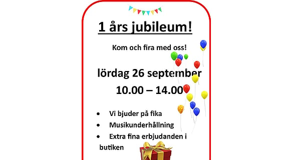Fira med oss!