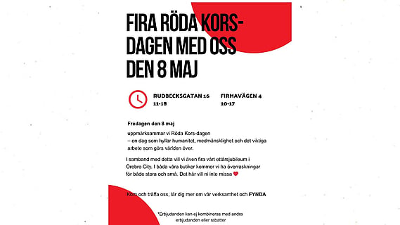 Röda Korsets dag 8 maj
