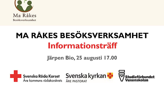 Ma råkes besöksverksamhet - Informationsträff