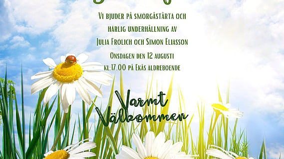 Sommarfest på Ekås i Horred