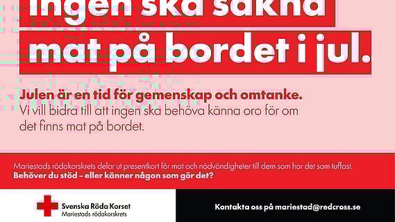 Ingen ska sakna mat på bordet i jul