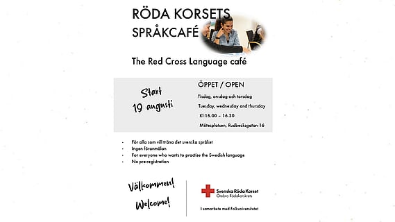 Språkcafé Rudbecksgatan 16, Örebro