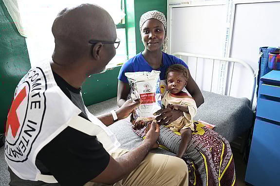 Godiya och hennes dotter Sabina