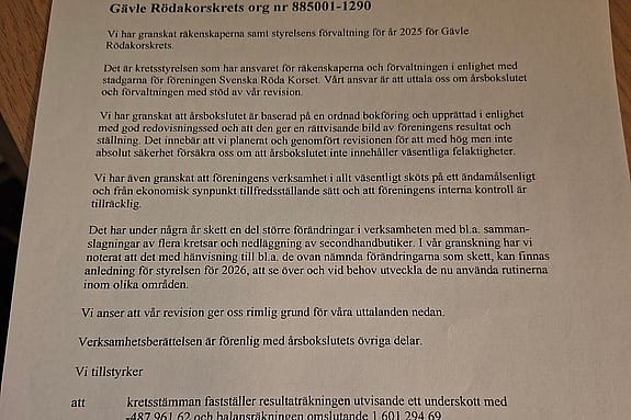 Revisionsberättelse