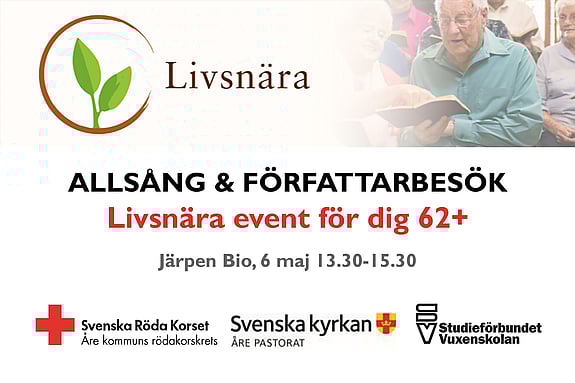 Allsång & författarbesök