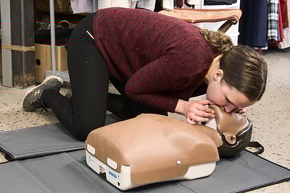 Första hjälpen övningshubb