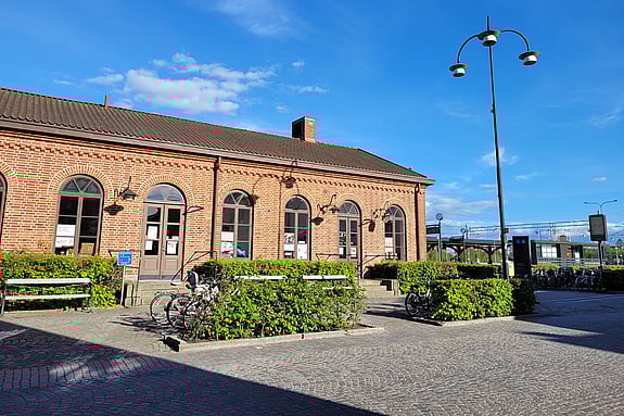 Eslövsbygdens rödakorskrets lokaler på Eslövs station