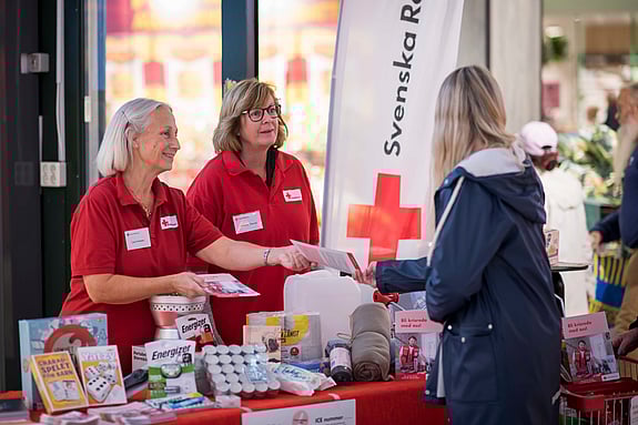Beredskapsveckan med Röda Korset i Nynäshamn