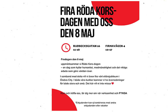 Röda Korsets dag 8 maj