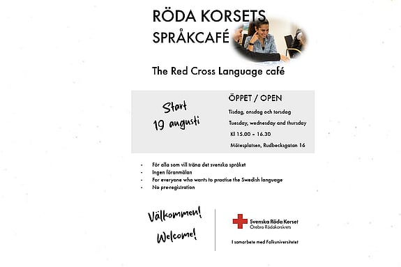 Språkcafé Rudbecksgatan 16, Örebro