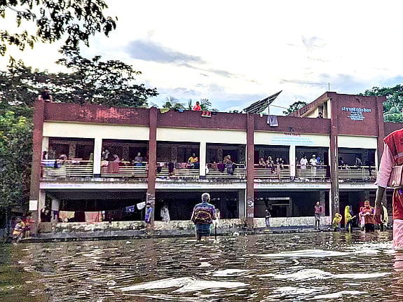 Översvämning Bangladesh