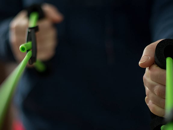 Träning på behandlingscenter i Skövde