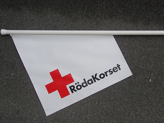 Flagga Redcross