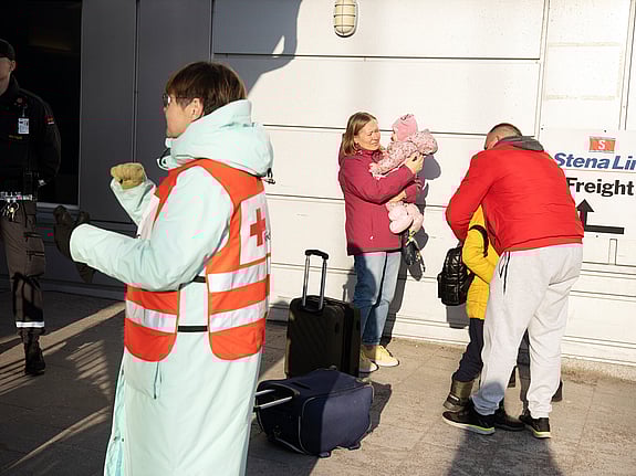 Ankomst till Sverige.