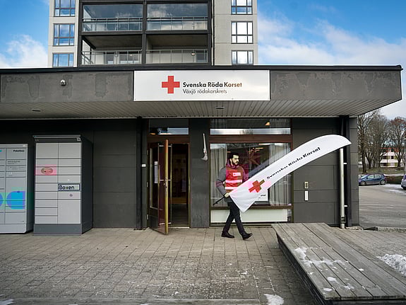 Boende på asylboende Restad Gård